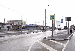На 5-м км Балаклавского шоссе с 30 марта начнет работать новая схема организации дорожного движения
