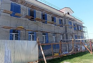Капремонт начальной школы № 47 в селе Орлином выполнен на 40%