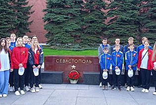 Сборная Севастополя принимает участие в Международных спортивных играх детей городов-героев