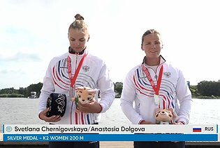 Севастопольская байдарочница Анастасия Долгова стала серебряным призером Игр БРИКС